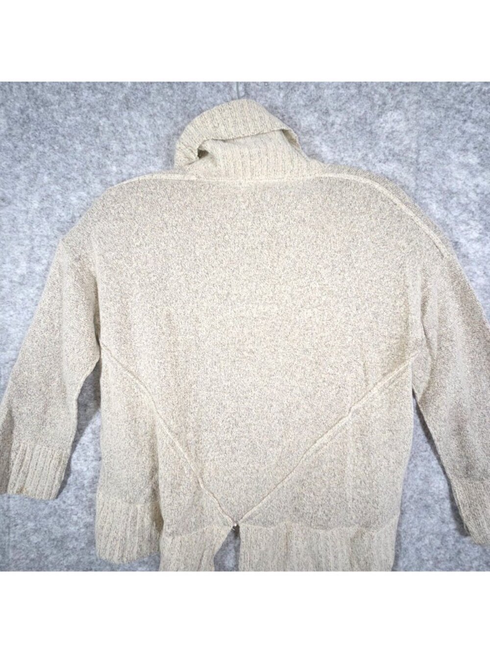 Brochu Walker Carrie Alpaca Turtleneck Sweater S Gray Quiet Luxury Office - Picture 6 of 9